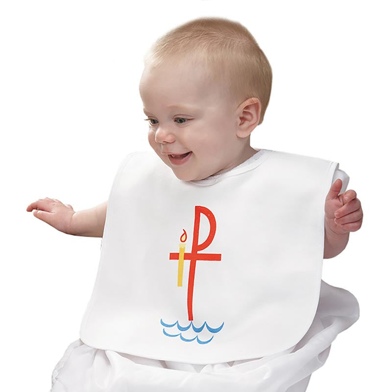 Baptismal Bib w/velcro