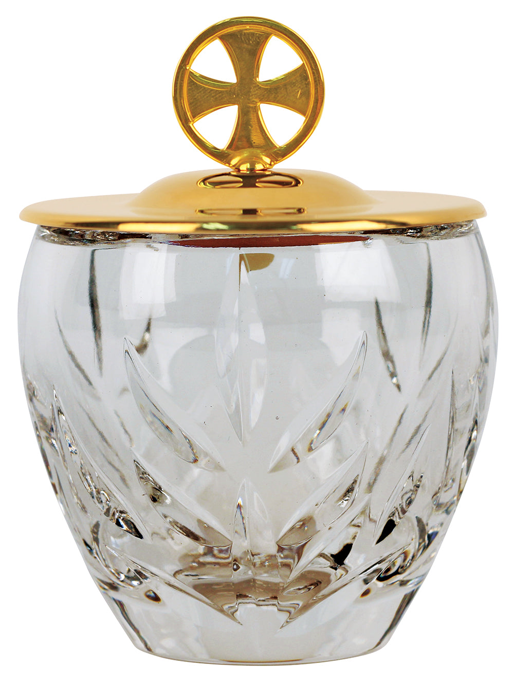 Ablution Cup with Gold Plated Lid