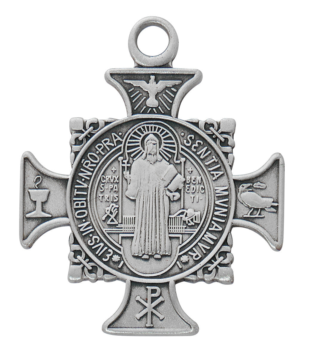 Sterling Silver St. Benedict Cross