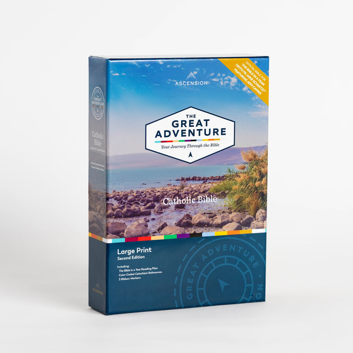 Holy Bible – The Great Adventure Catholic Bible, Second Edition [Large Print - Leatherlike]