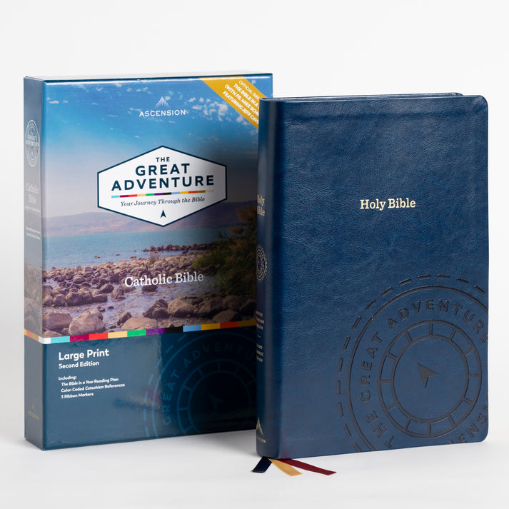 Holy Bible – The Great Adventure Catholic Bible, Second Edition [Large Print - Leatherlike]