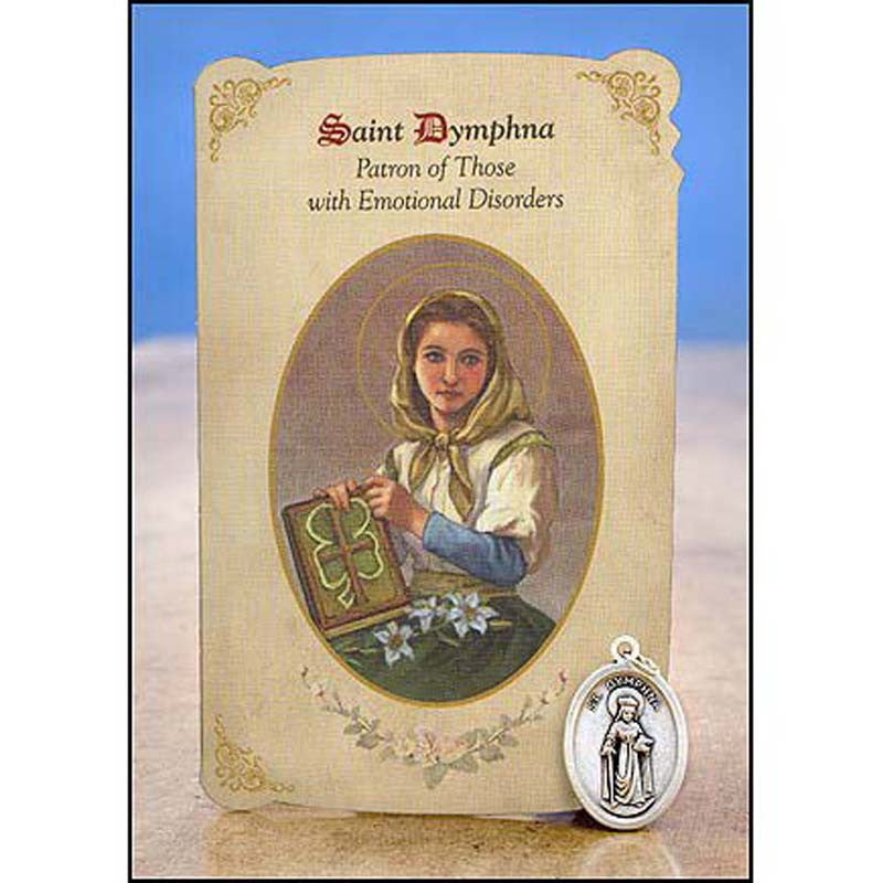 Saint Dymphna Emotional Healing Medal Set