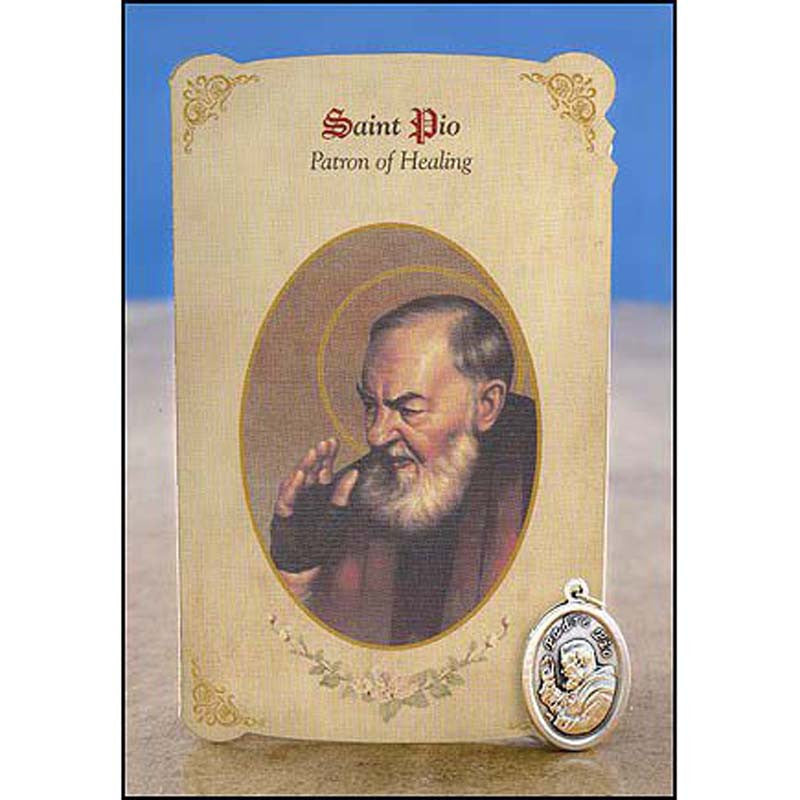 Saint Pio Healing Medal Set