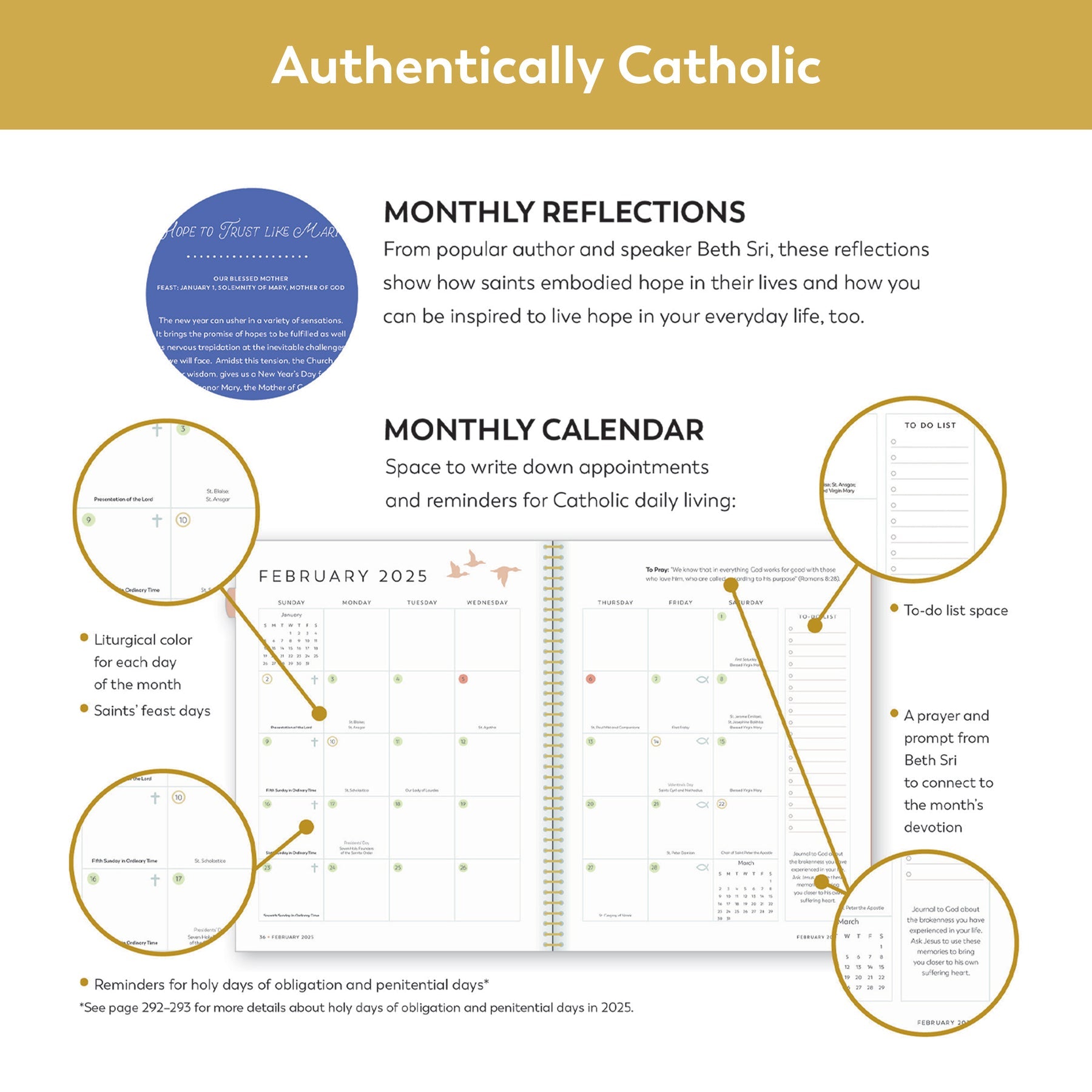 Ascension Planner 2025: A Tool for Catholic Daily Living (Copy)