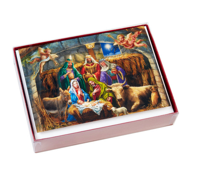 In the Manger Boxed Christmas Cards