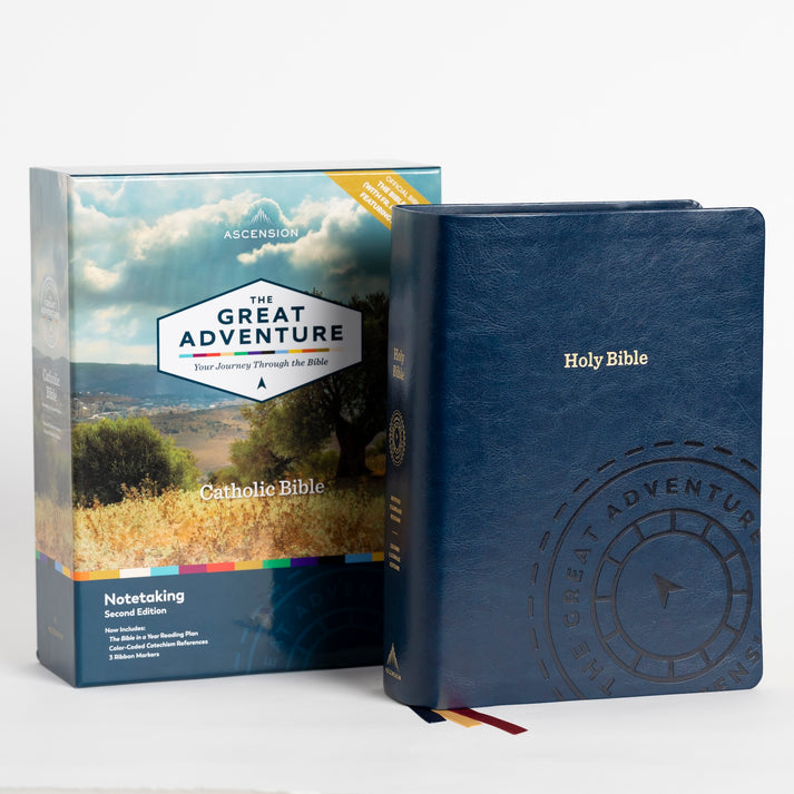 Holy Bible – The Great Adventure Catholic Bible, Second Edition [Notetaking - Leatherlike]