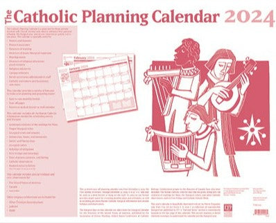 Catholic Planning Calendar 2024