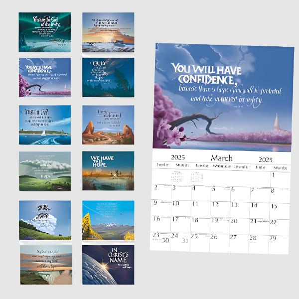 2025 Wall Calendar: Pilgrims of Hope