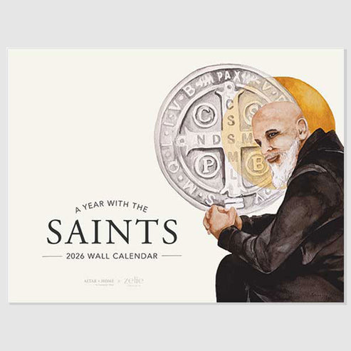 A Year with the Saints Wall  Calendar 2026