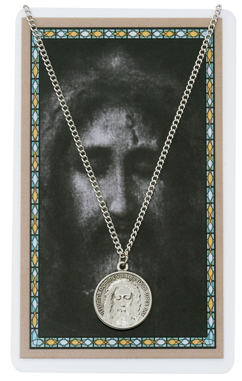 Holy Face of Jesus Medal and Card