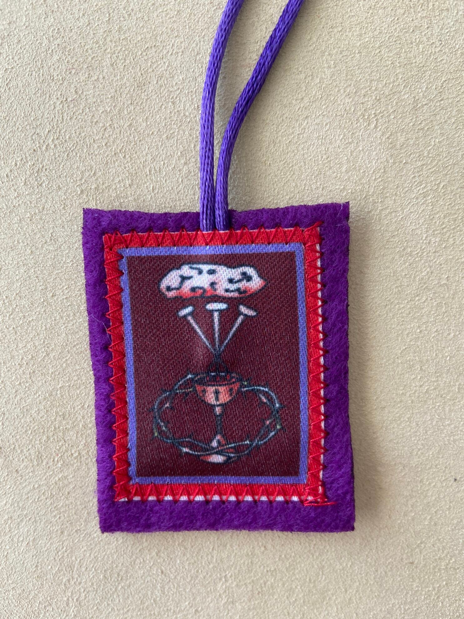 Purple Scapular small