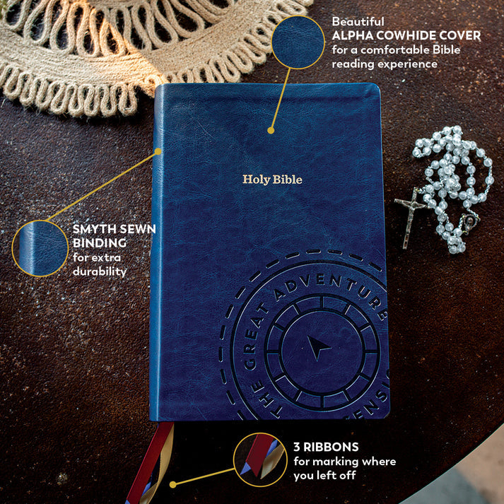 Holy Bible – The Great Adventure Catholic Bible, Second Edition [Large Print - Leatherlike]