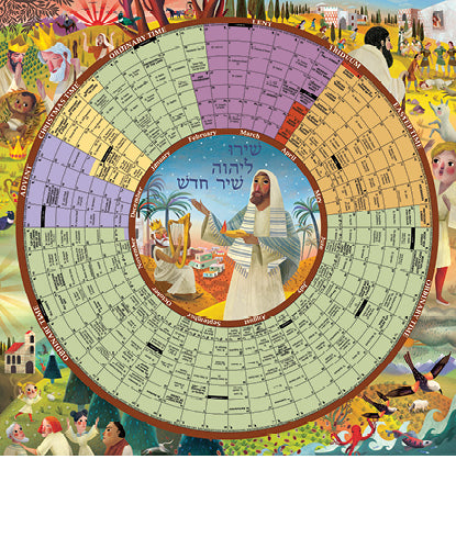 Year of Grace 2027 Calendar (Paper Poster) 26"x26"