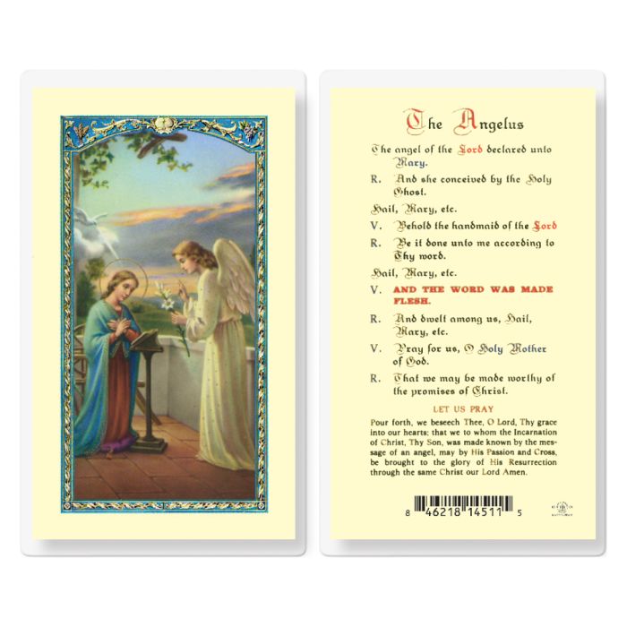Angelus Prayer - Annunciation