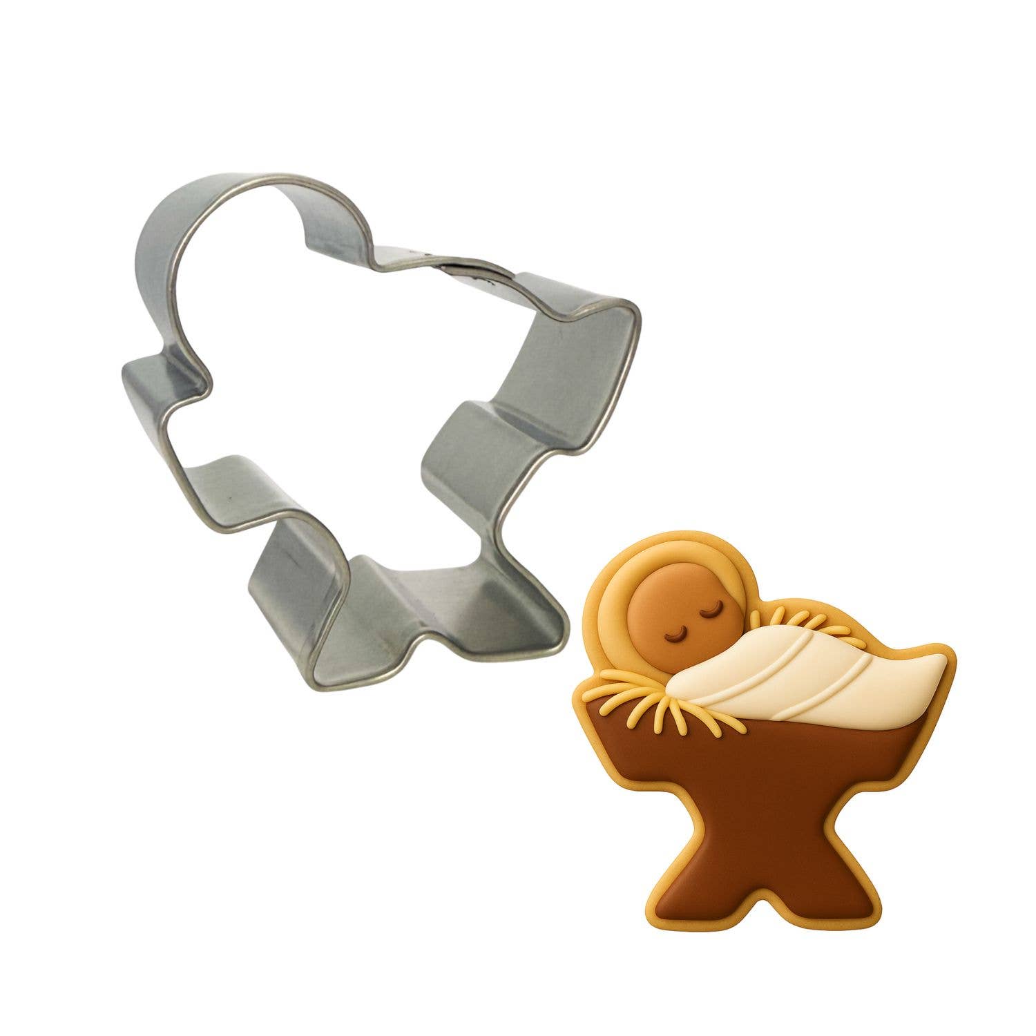 Nativity 3 Pc Cookie Cutter Set