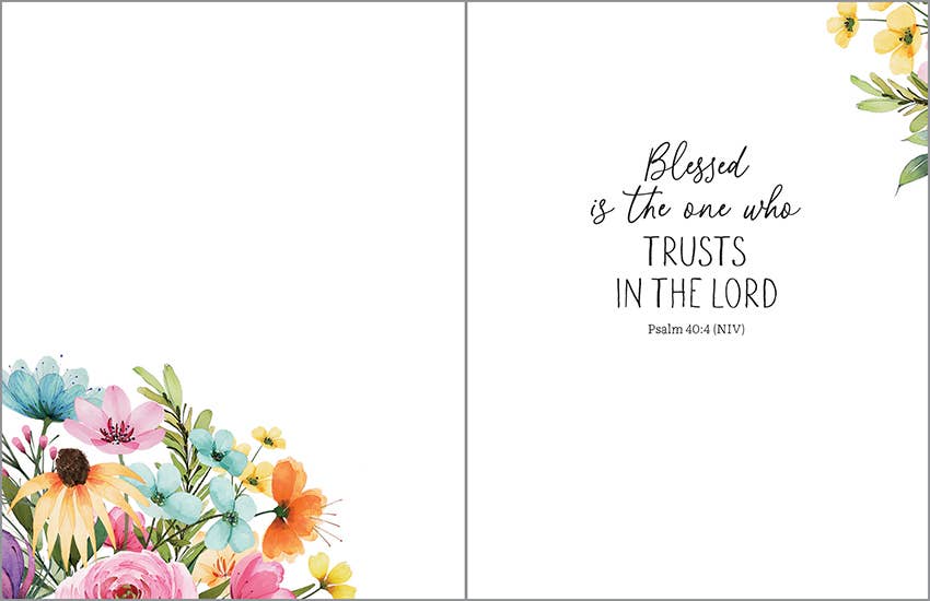 With Scripture Thinking of You Greeting Card - Flower Market