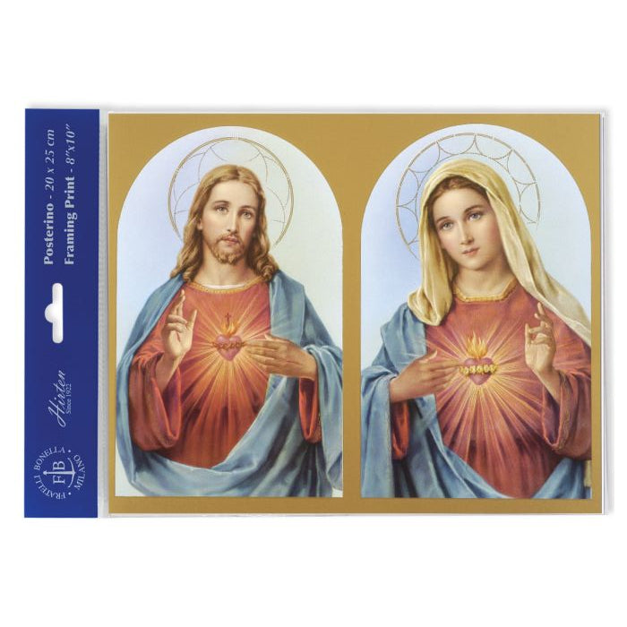 The Sacred Hearts Print