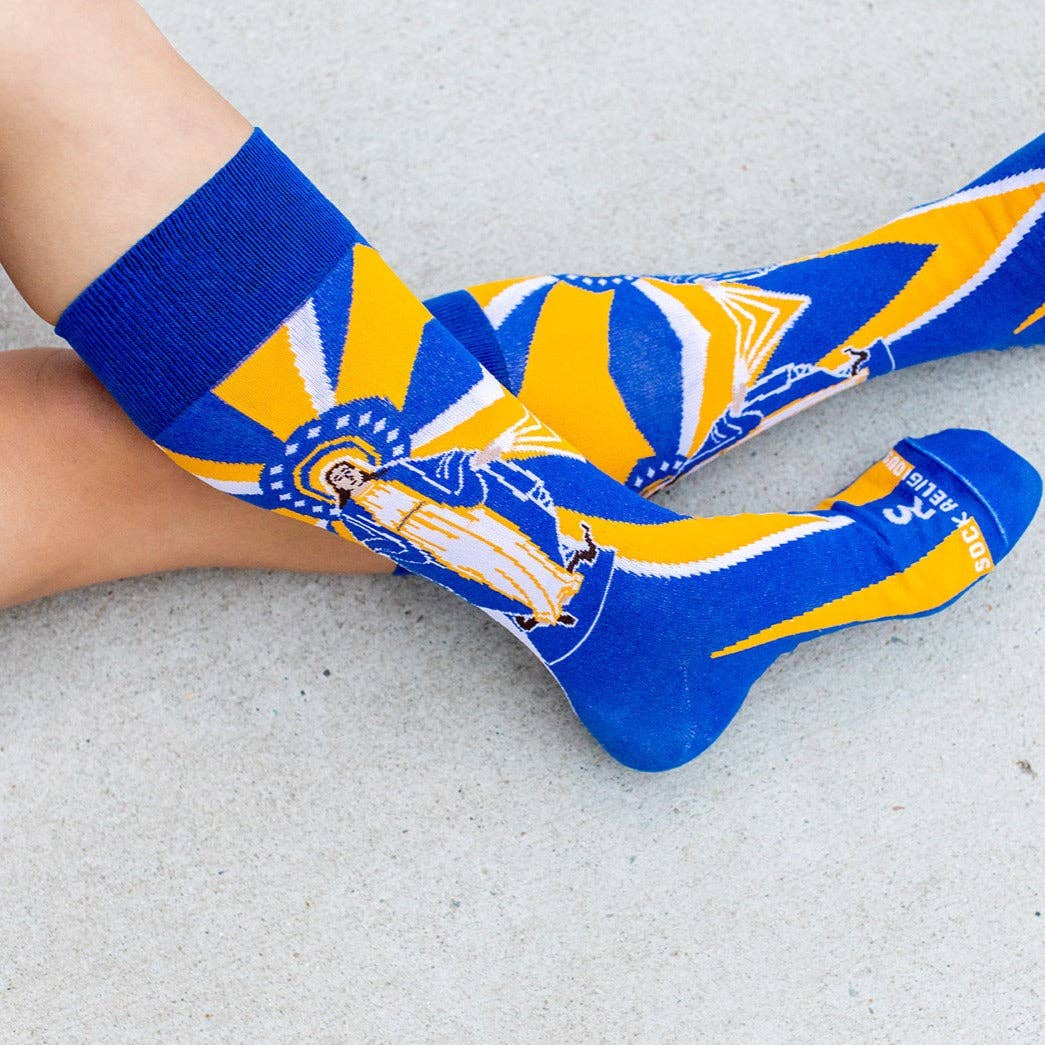 Our Lady of Grace Adult Socks