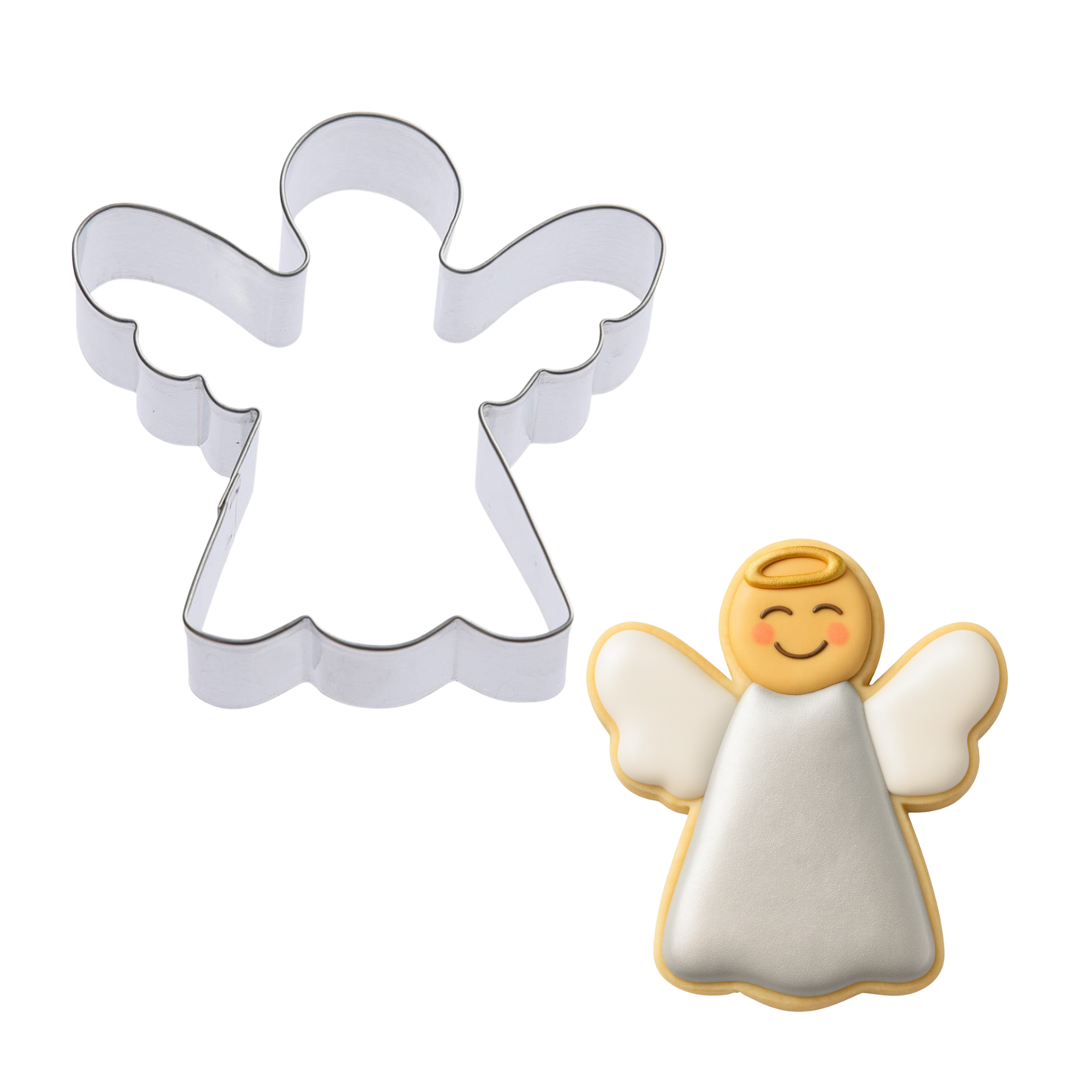 Angel Cookie Cutter 4"