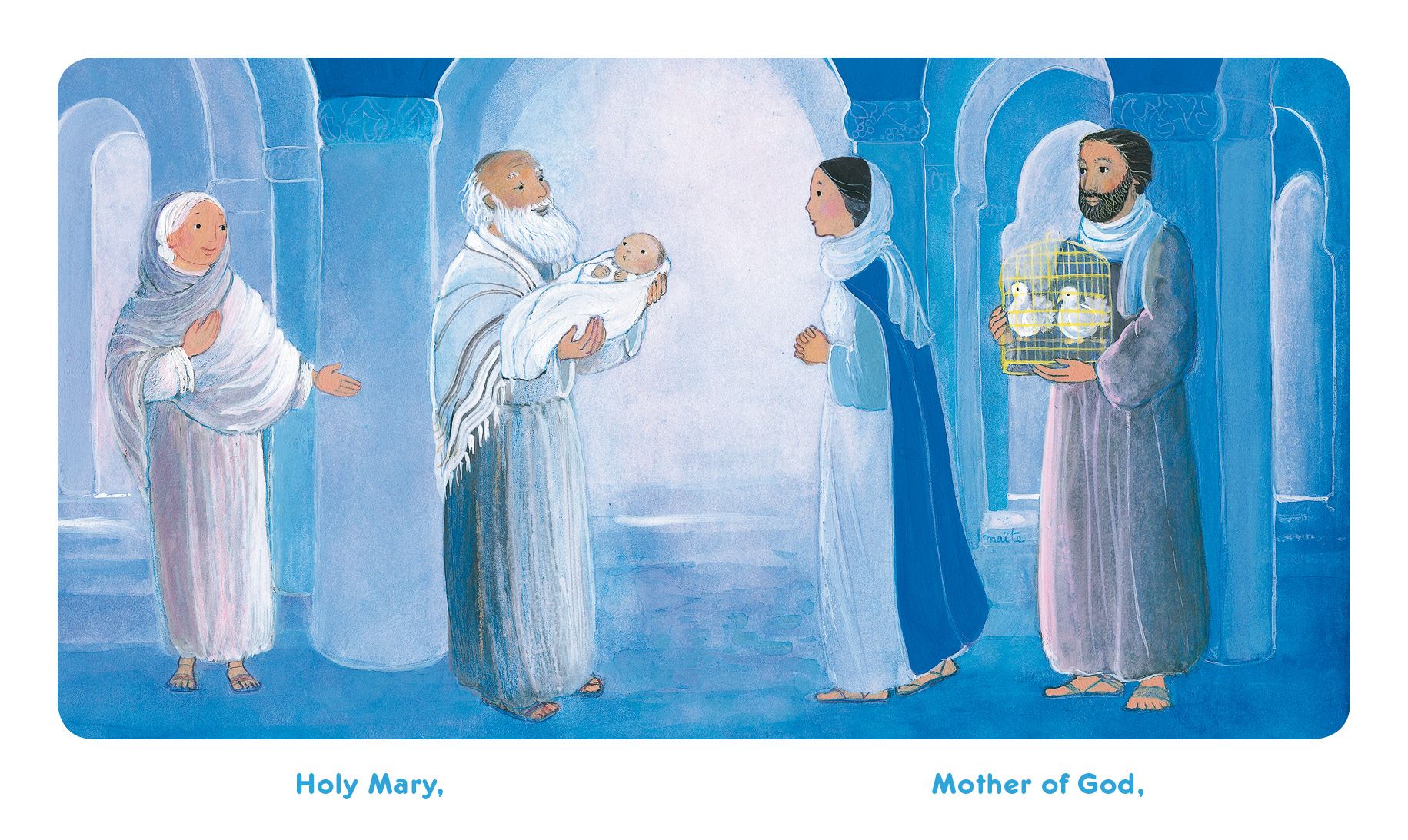 Hail Mary Board Book