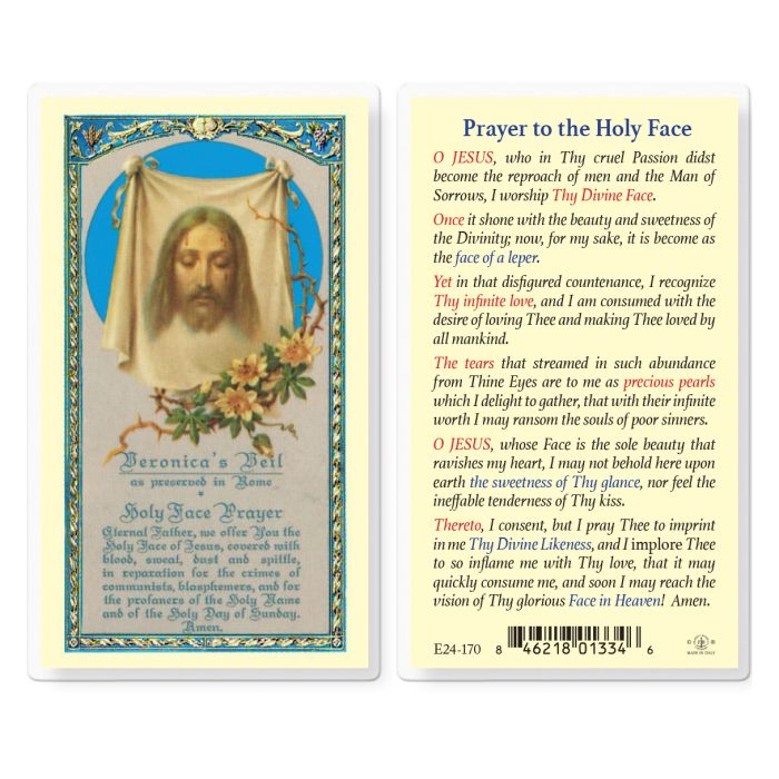 Prayer To The Holy Face Holy