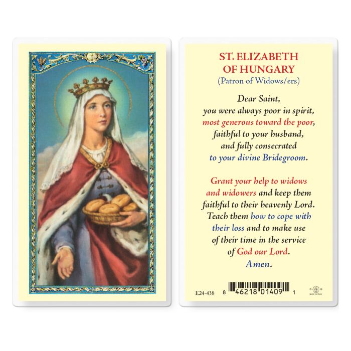 Saint Elizabeth of Hungary - Widows and Widowers