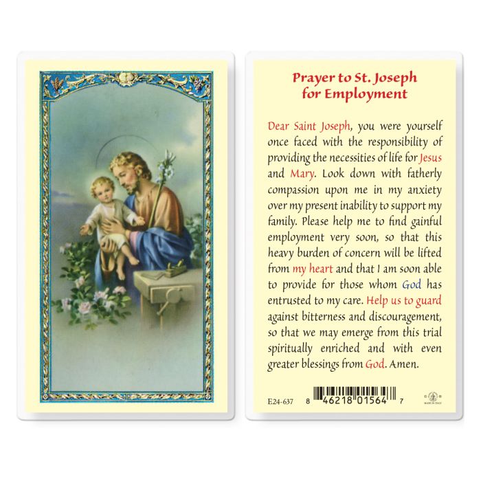 St Joseph-Employment Prayer