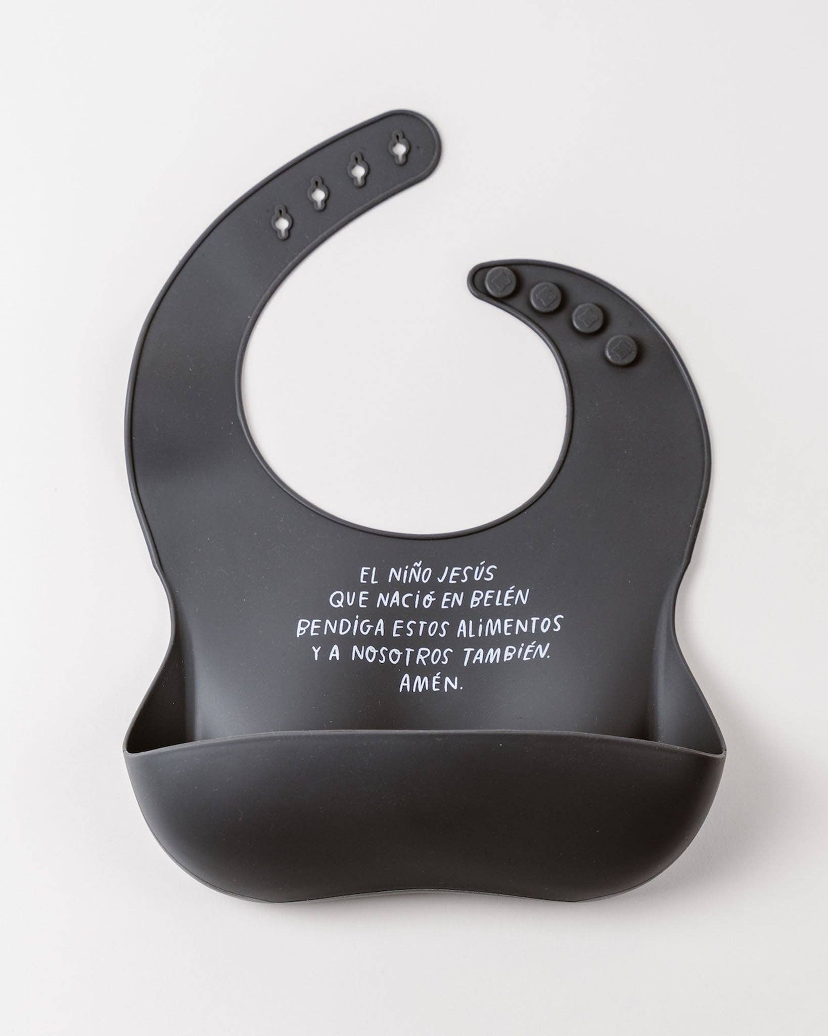 Catholic Meal Blessing Bib | BPA Free Bib | Gift For Baby