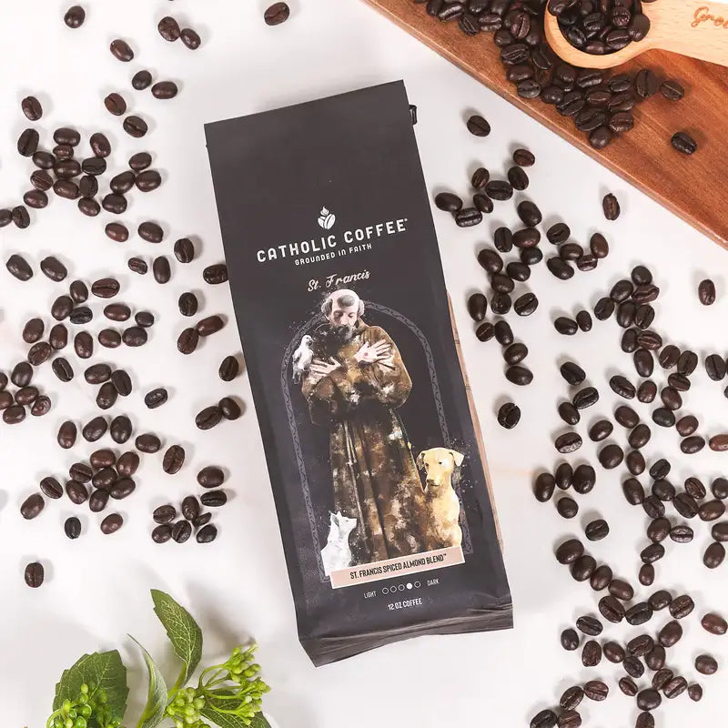 St. Francis Spice Almond Roast Coffee 12 oz