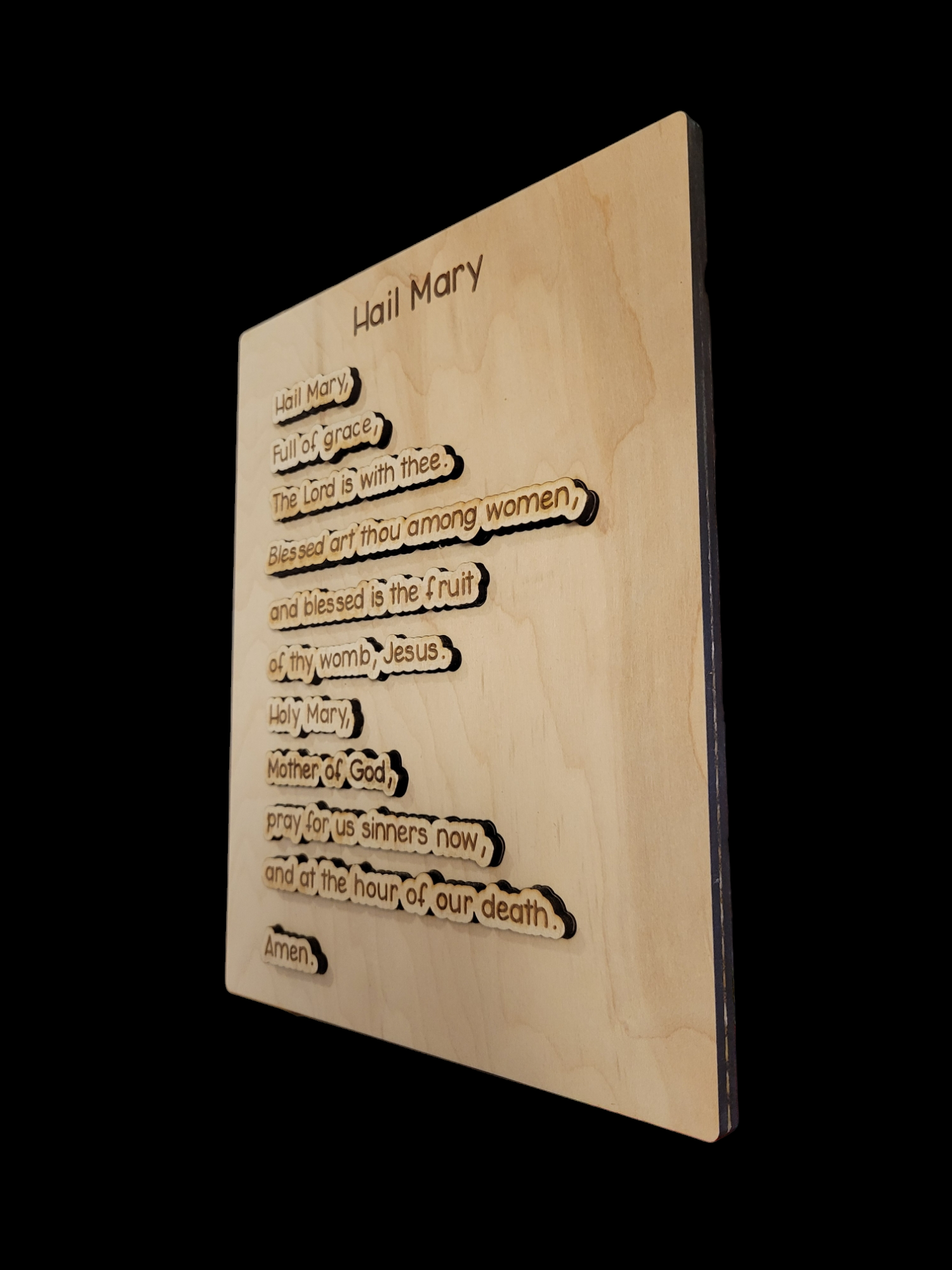 Hail Mary Puzzle