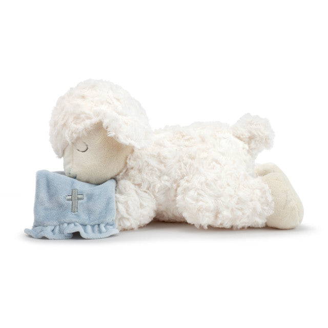 Blue Goodnight Prayer Lamb