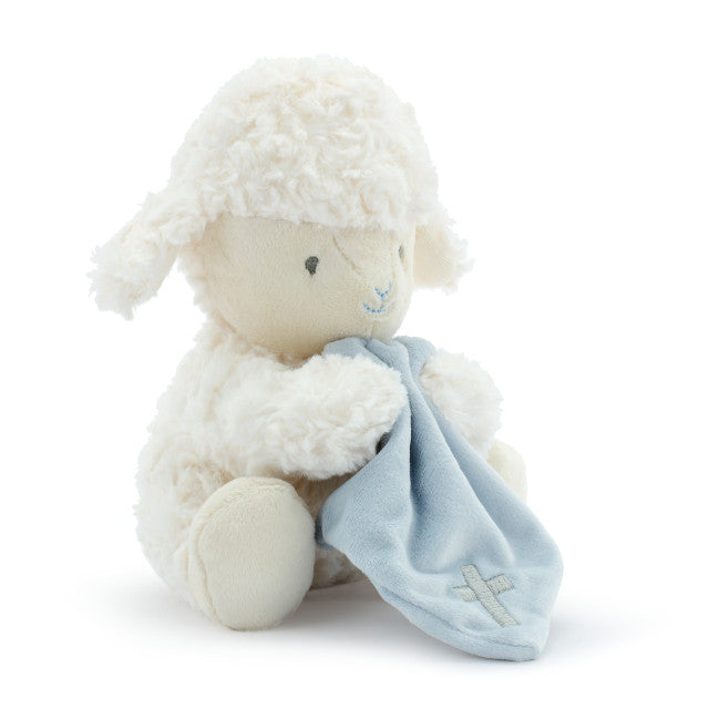 Blue Jesus Loves Me Lamb