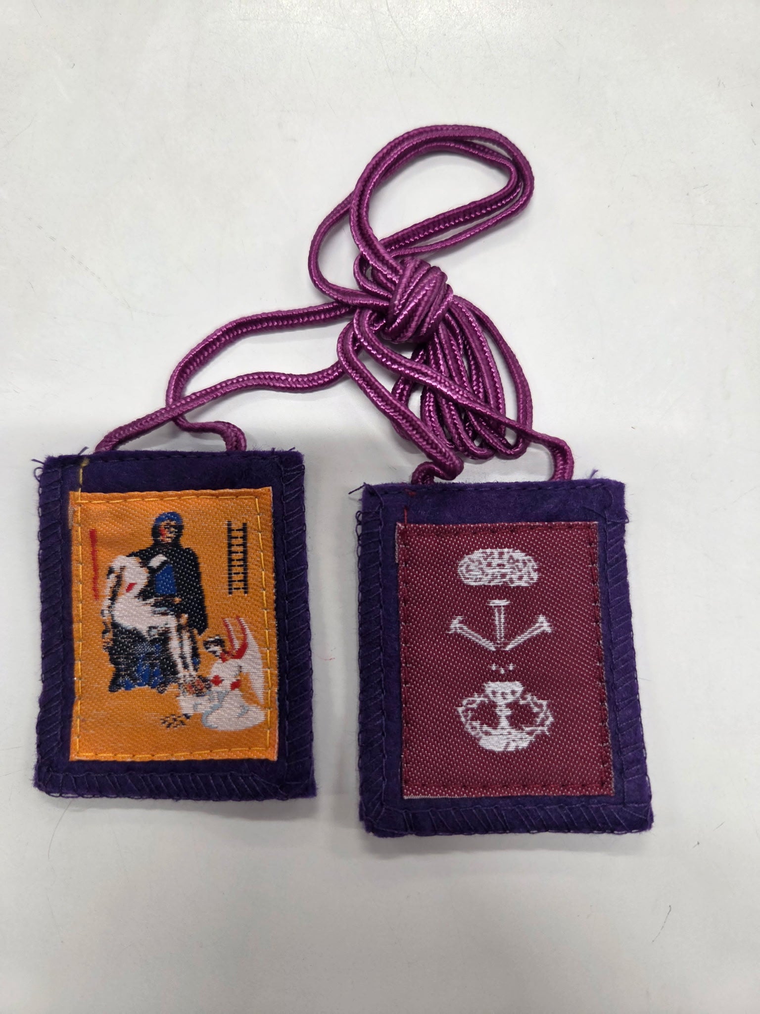 Purple Scapular small