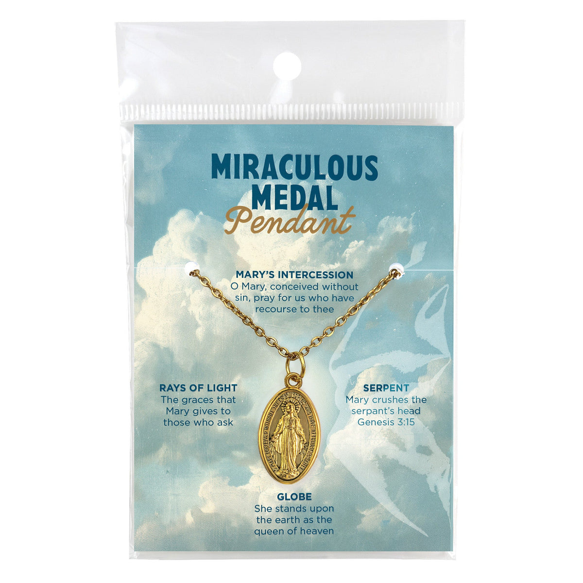 Miraculous Medal Pendant