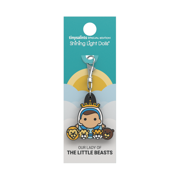 Tiny Saint Charm-Our Lady of the Little Beasts