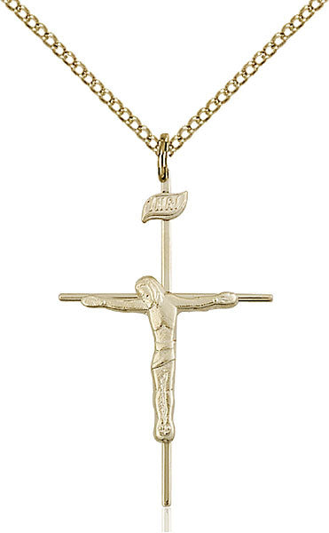 Gold Filled Crucifix Pendant
