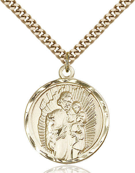 Gold Filled St. Joseph Pendant