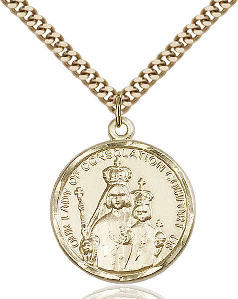 Gold Filled O/L of Consolation Pendant
