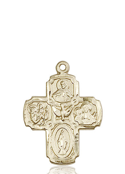 14kt Gold 5-Way Medal