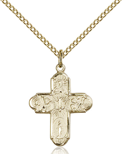 Gold Filled 5-Way Pendant