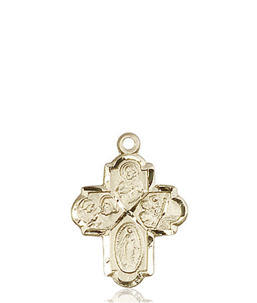 14kt Gold 4-Way Medal
