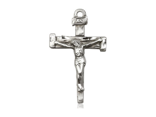 Sterling Silver Nail Crucifix Pendant