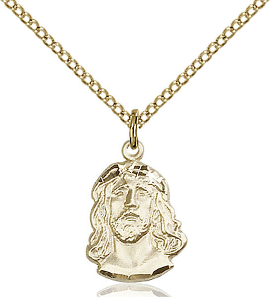 Gold Filled Ecce Homo Pendant