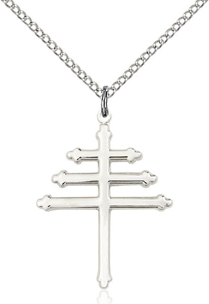 Sterling Silver Marionite Cross Pendant