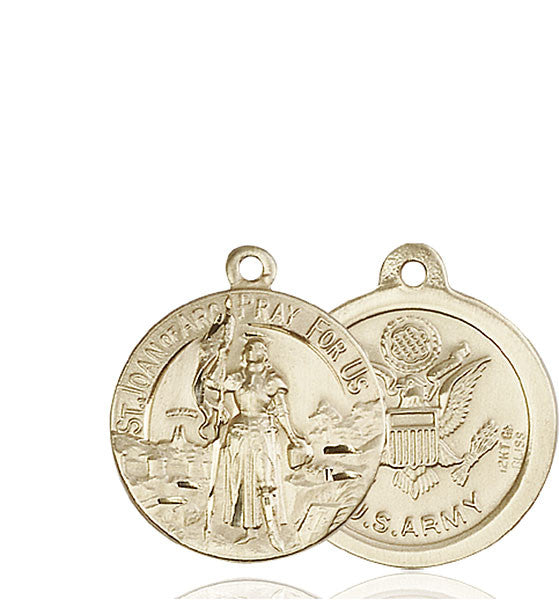 14kt Gold St. Joan of Arc Medal