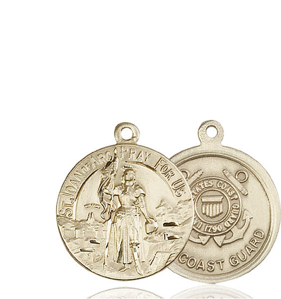 14kt Gold St. Joan of Arc Medal