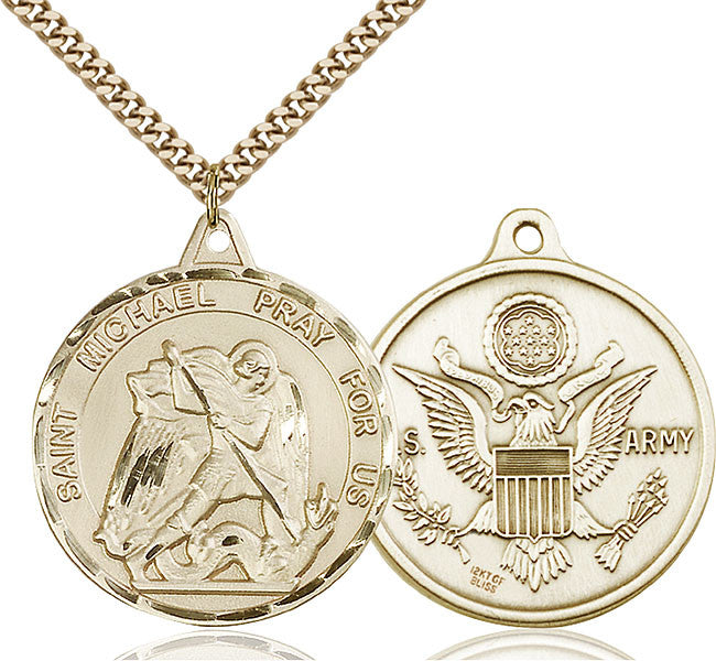 Gold Filled St. Michael Pendant