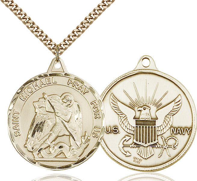 Gold Filled St. Michael Pendant