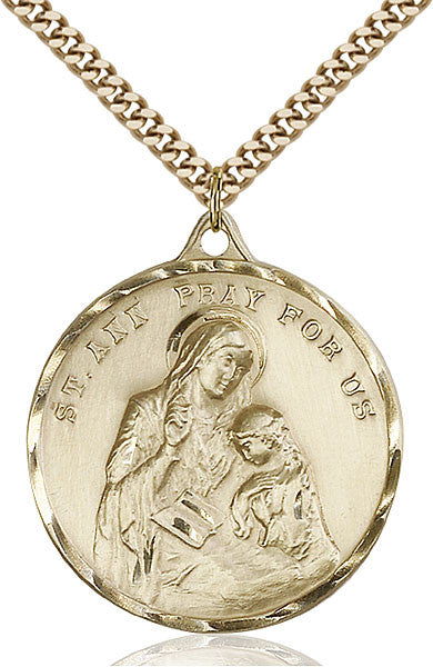 Gold Filled St. Ann Pendant