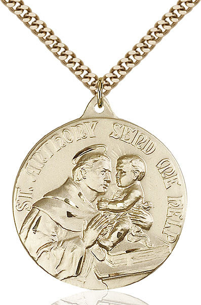 Gold Filled St. Anthony Pendant